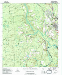 Download a high-resolution, GPS-compatible USGS topo map for Folkston, GA (1994 edition)