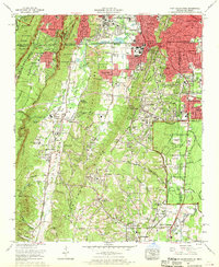 Download a high-resolution, GPS-compatible USGS topo map for Fort%20Oglethorpe, GA (1970 edition)