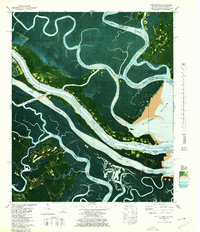 Download a high-resolution, GPS-compatible USGS topo map for Fort Pulaski, GA (1978 edition)