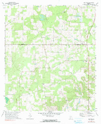 Download a high-resolution, GPS-compatible USGS topo map for Gee Pond, GA (1991 edition)