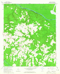 Download a high-resolution, GPS-compatible USGS topo map for Girard, GA (1965 edition)
