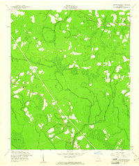 Download a high-resolution, GPS-compatible USGS topo map for Glennville SE, GA (1961 edition)