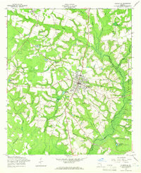 Download a high-resolution, GPS-compatible USGS topo map for Glennville, GA (1966 edition)