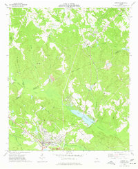 Download a high-resolution, GPS-compatible USGS topo map for Gordon, GA (1977 edition)