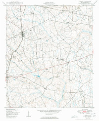 1950 Map of Gough, GA