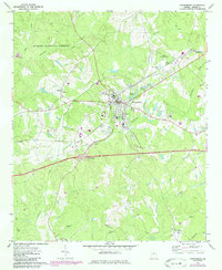 Download a high-resolution, GPS-compatible USGS topo map for Greensboro, GA (1985 edition)