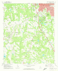 Download a high-resolution, GPS-compatible USGS topo map for Griffin South, GA (1973 edition)
