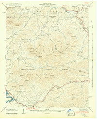 Download a high-resolution, GPS-compatible USGS topo map for Gumlog, GA (1942 edition)