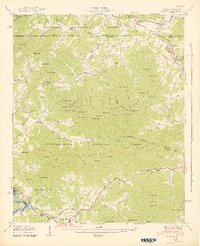preview thumbnail of historical topo map of Union County, GA in 1942