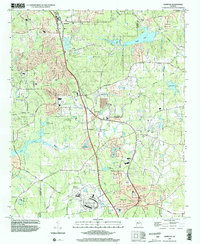 Download a high-resolution, GPS-compatible USGS topo map for Hampton, GA (2002 edition)