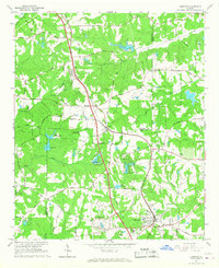 Download a high-resolution, GPS-compatible USGS topo map for Hampton, GA (1967 edition)
