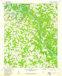 Download a high-resolution, GPS-compatible USGS topo map for Hartwell Dam, GA (1961 edition)