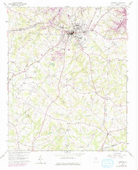 Download a high-resolution, GPS-compatible USGS topo map for Hartwell, GA (1975 edition)