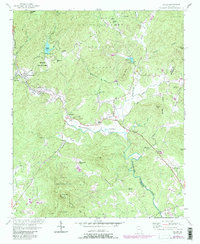 Download a high-resolution, GPS-compatible USGS topo map for Helen, GA (1986 edition)