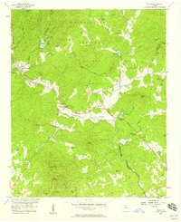 Download a high-resolution, GPS-compatible USGS topo map for Helen, GA (1958 edition)