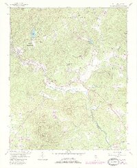 1957 Map of Helen, 1986 Print