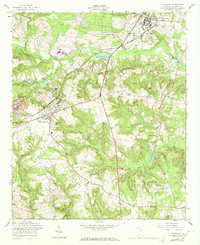 Download a high-resolution, GPS-compatible USGS topo map for Hephzibah, GA (1973 edition)