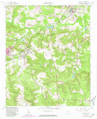 Download a high-resolution, GPS-compatible USGS topo map for Hephzibah, GA (1981 edition)