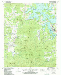 Download a high-resolution, GPS-compatible USGS topo map for Hiawassee, GA (1988 edition)