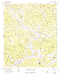 Download a high-resolution, GPS-compatible USGS topo map for Hillcrest, GA (1974 edition)