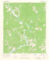 1964 Map of Hillcrest, 1966 Print