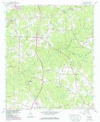 Download a high-resolution, GPS-compatible USGS topo map for Hilyer, GA (1986 edition)