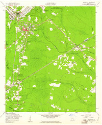 Download a high-resolution, GPS-compatible USGS topo map for Hinesville, GA (1961 edition)