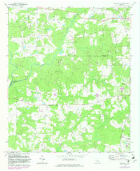 Download a high-resolution, GPS-compatible USGS topo map for Hollonville, GA (1983 edition)