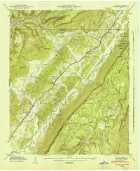 Download a high-resolution, GPS-compatible USGS topo map for Hooker, GA (1947 edition)