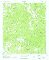 Download a high-resolution, GPS-compatible USGS topo map for Hulett, GA (1975 edition)