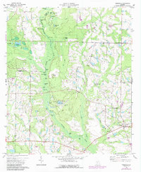 Download a high-resolution, GPS-compatible USGS topo map for Irwinville, GA (1987 edition)