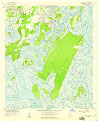 1957 Map of Isle of Hope, 1959 Print