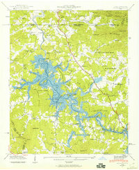 preview thumbnail of historical topo map of Union County, GA in 1941