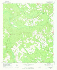 Download a high-resolution, GPS-compatible USGS topo map for Jacksonville NE, GA (1974 edition)
