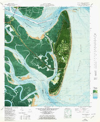 Download a high-resolution, GPS-compatible USGS topo map for Jekyll Island, GA (1980 edition)