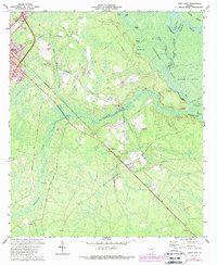 Download a high-resolution, GPS-compatible USGS topo map for Jesup East, GA (1988 edition)