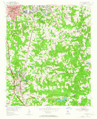 Download a high-resolution, GPS-compatible USGS topo map for Jonesboro, GA (1965 edition)