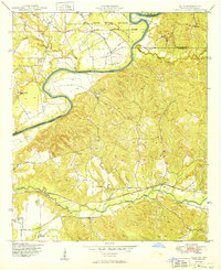preview thumbnail of historical topo map of Stewart County, GA in 1949