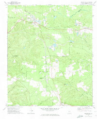Download a high-resolution, GPS-compatible USGS topo map for Junction City, GA (1974 edition)