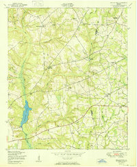 preview thumbnail of historical topo map of Jefferson County, GA in 1950
