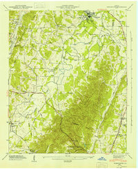 Download a high-resolution, GPS-compatible USGS topo map for Kensington, GA (1947 edition)