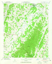 Download a high-resolution, GPS-compatible USGS topo map for Kensington, GA (1965 edition)