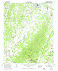 Download a high-resolution, GPS-compatible USGS topo map for Kensington, GA (1974 edition)
