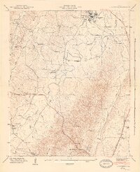 preview thumbnail of historical topo map of Walker County, GA in 1946