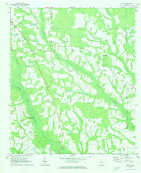 Download a high-resolution, GPS-compatible USGS topo map for Kville, GA (1974 edition)
