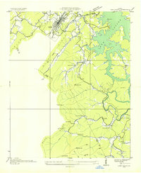 Download a high-resolution, GPS-compatible USGS topo map for Lake Toccoa, GA (1935 edition)