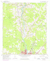 Download a high-resolution, GPS-compatible USGS topo map for Lanett North, GA (1977 edition)