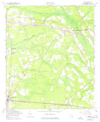 Download a high-resolution, GPS-compatible USGS topo map for Lanier, GA (1977 edition)