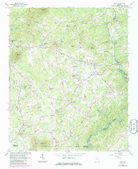 Download a high-resolution, GPS-compatible USGS topo map for Leaf, GA (1986 edition)