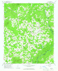 Download a high-resolution, GPS-compatible USGS topo map for Leaf, GA (1965 edition)